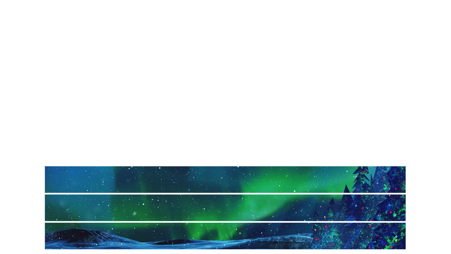 Glorious Christmas Lower Third Blank 03