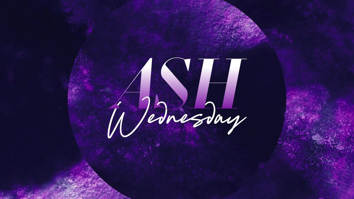 Amethyst Glow Ash Wednesday