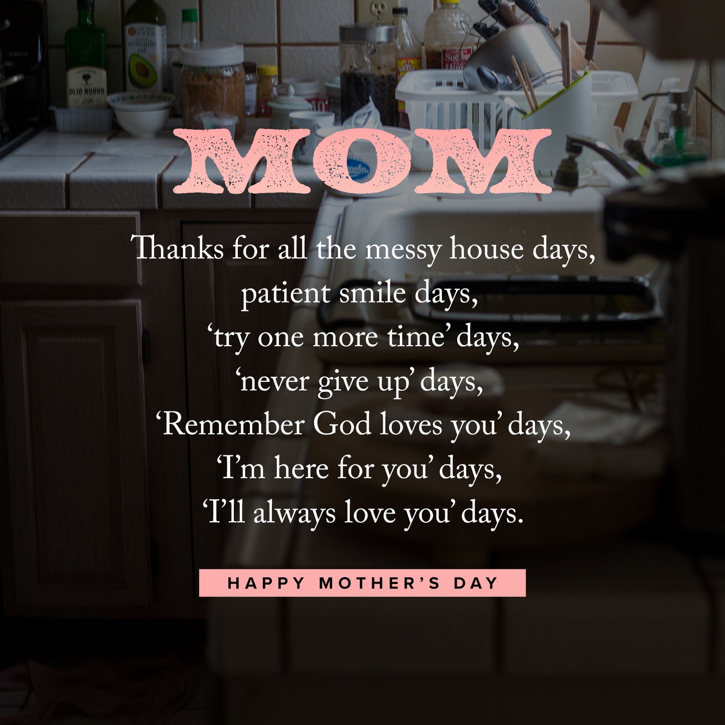Thanks Mom List