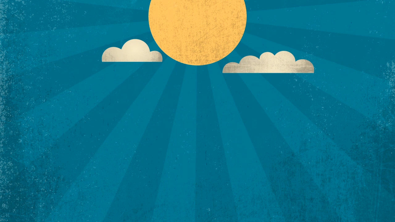 Retro Summer Sun Still 01