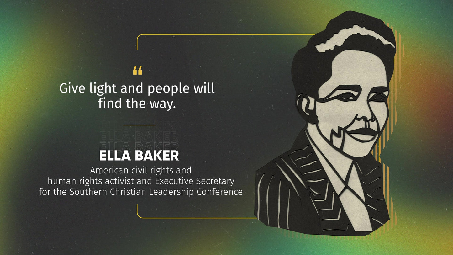 Black History Month Inspiration Ella Baker