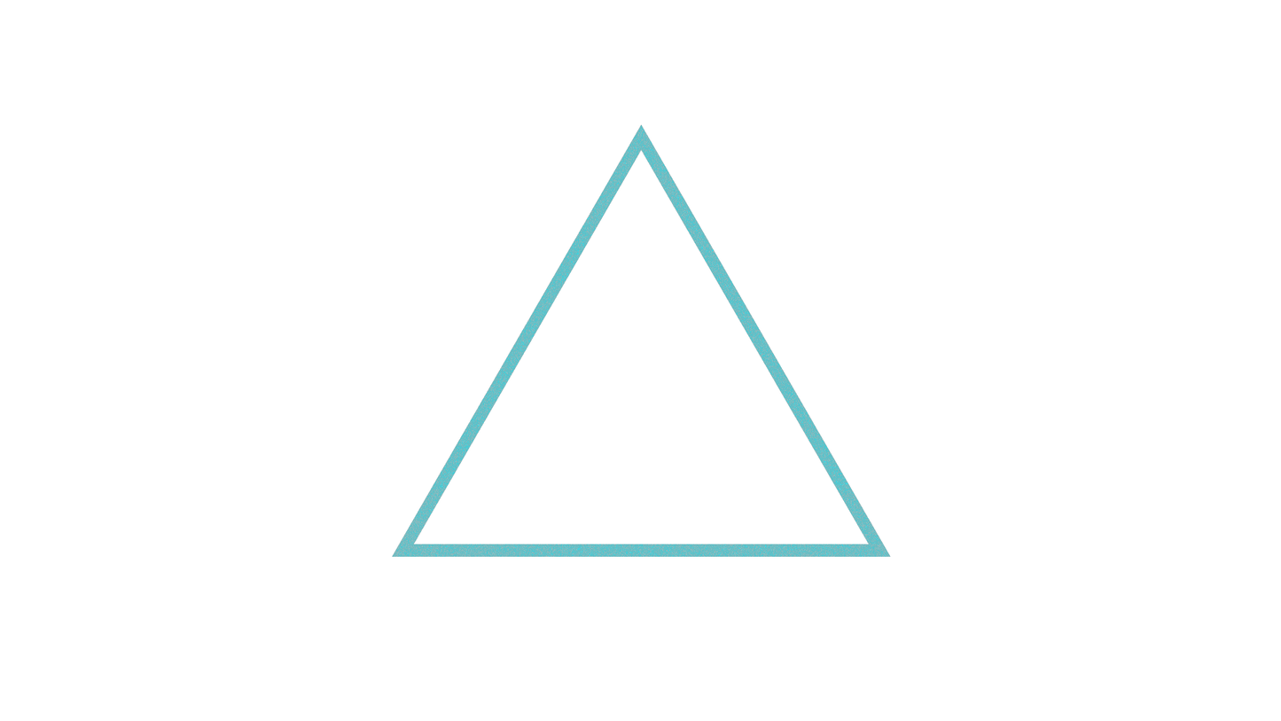 Static Blue Triangle