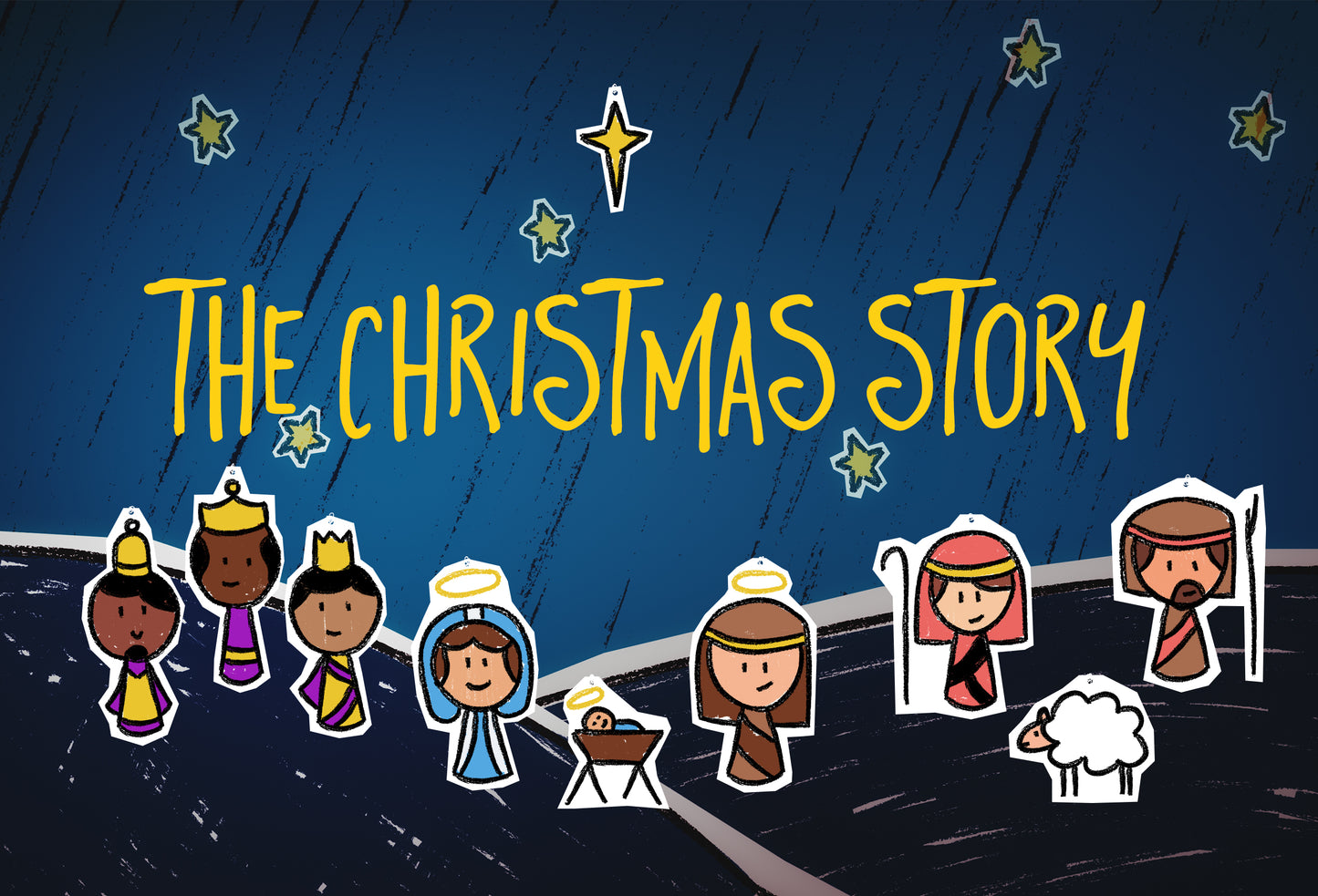 Christmas Pageant Postcard 2