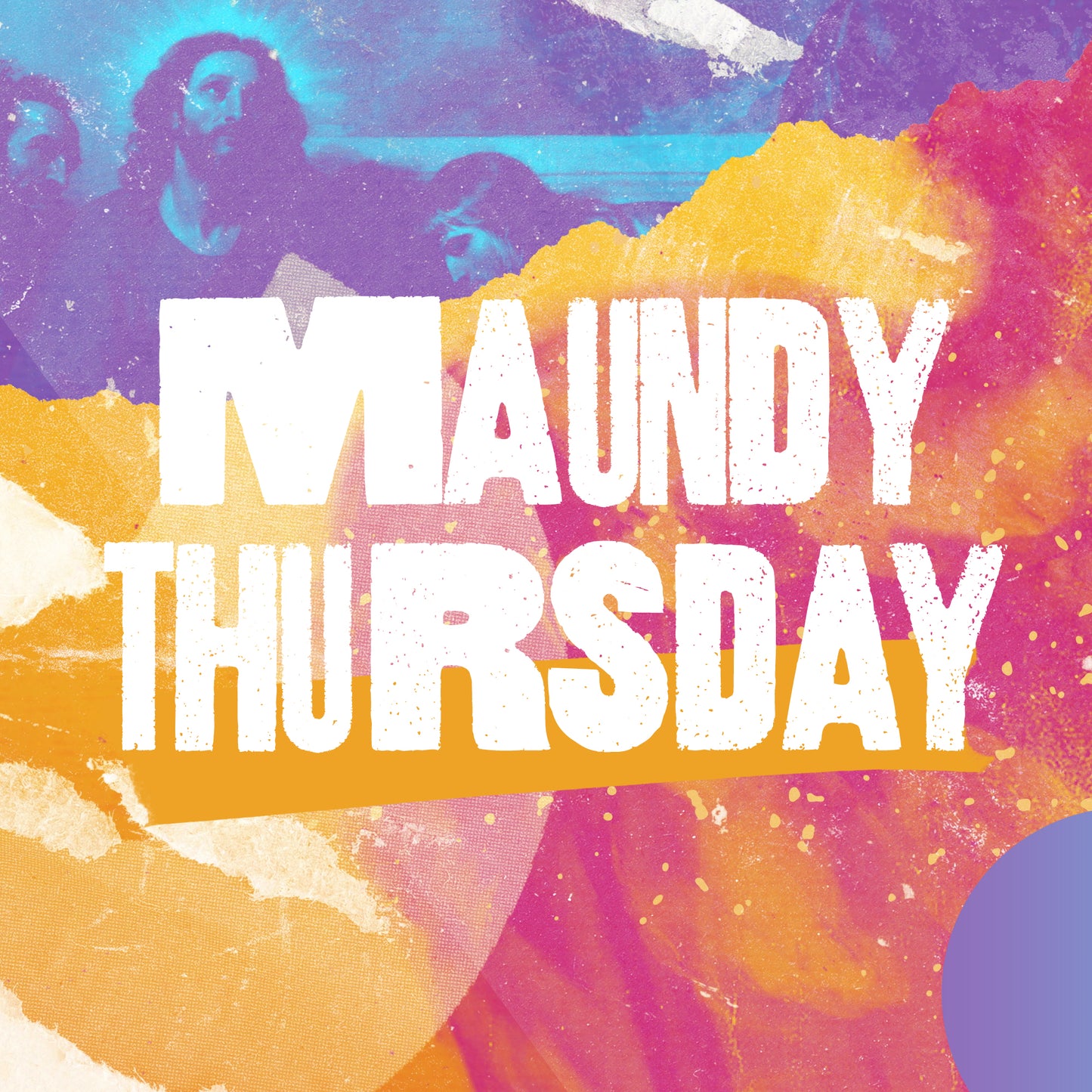 Maundy Thursday Paint Square