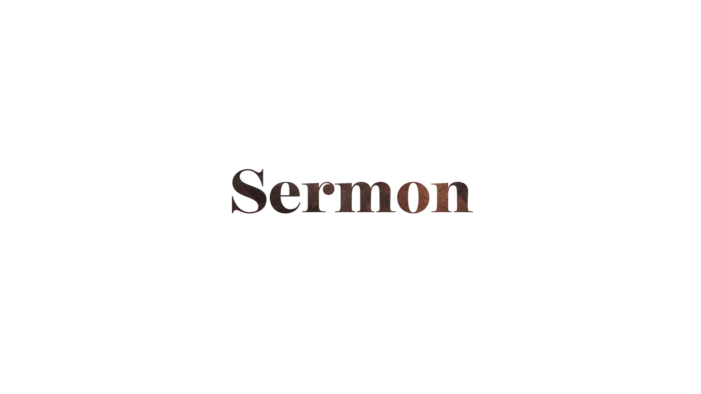 Muted Stripes Sermon