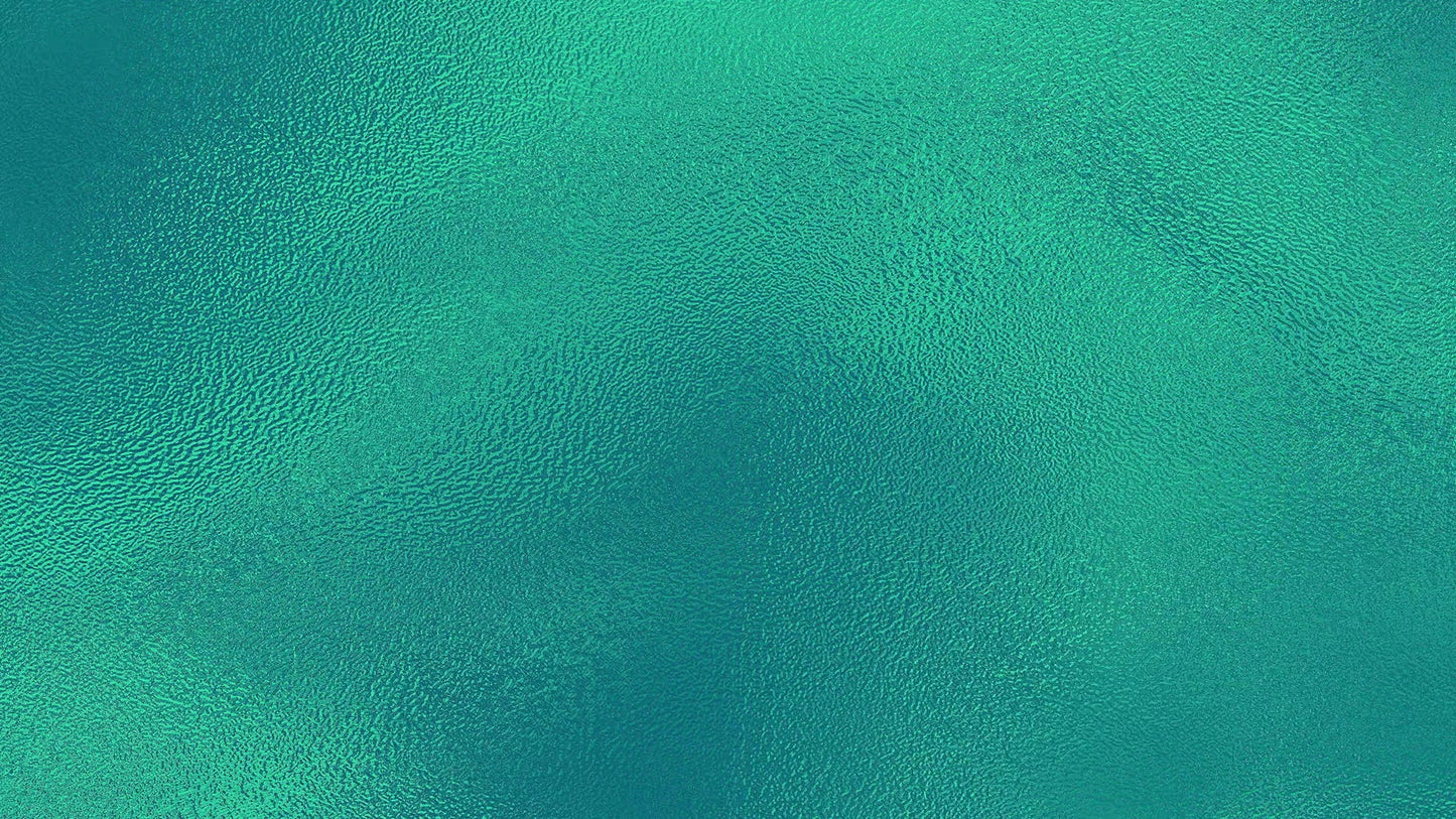 Valentine Foil Turquoise Heartless