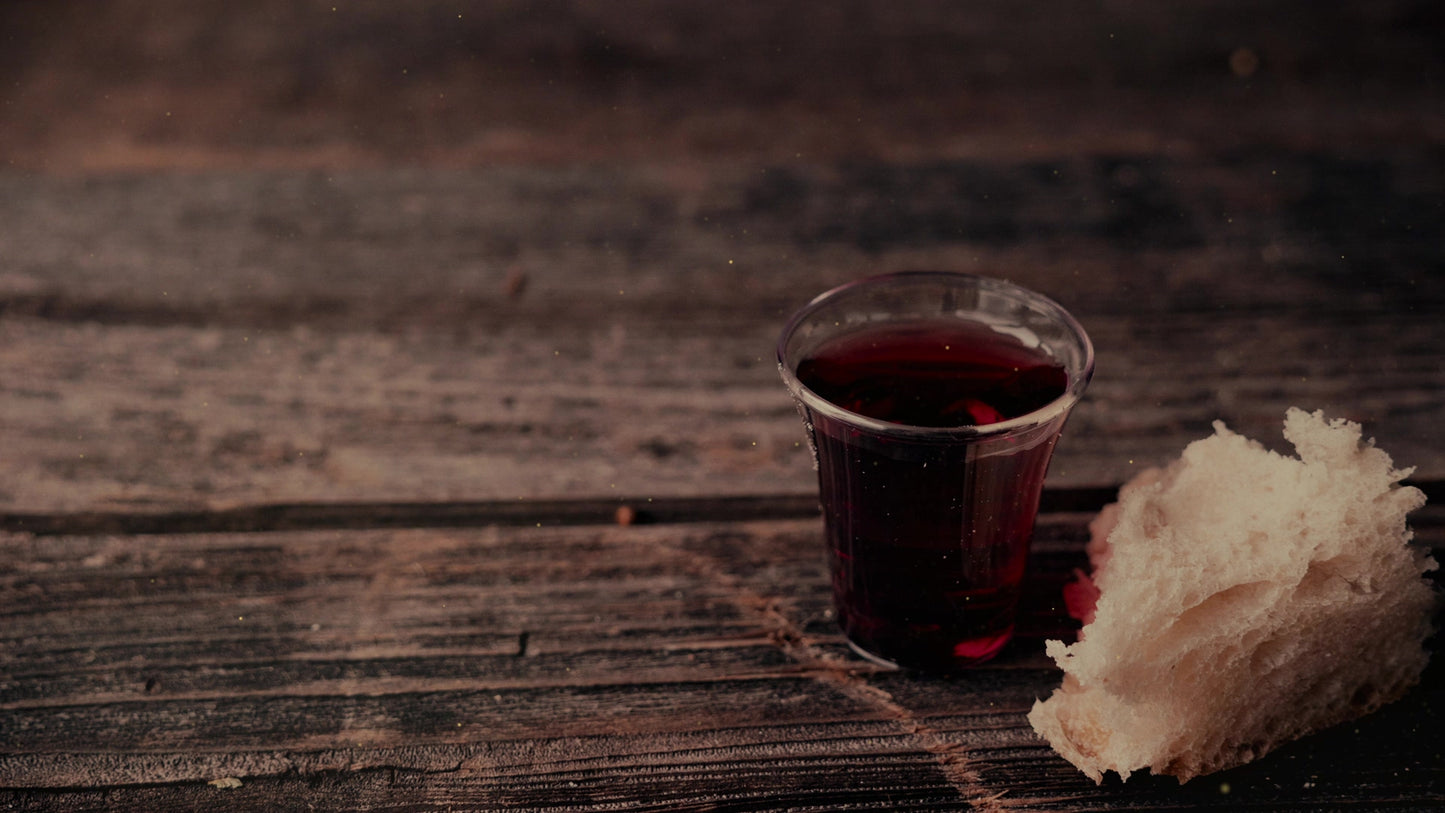 Bread And Cup Closeup Right