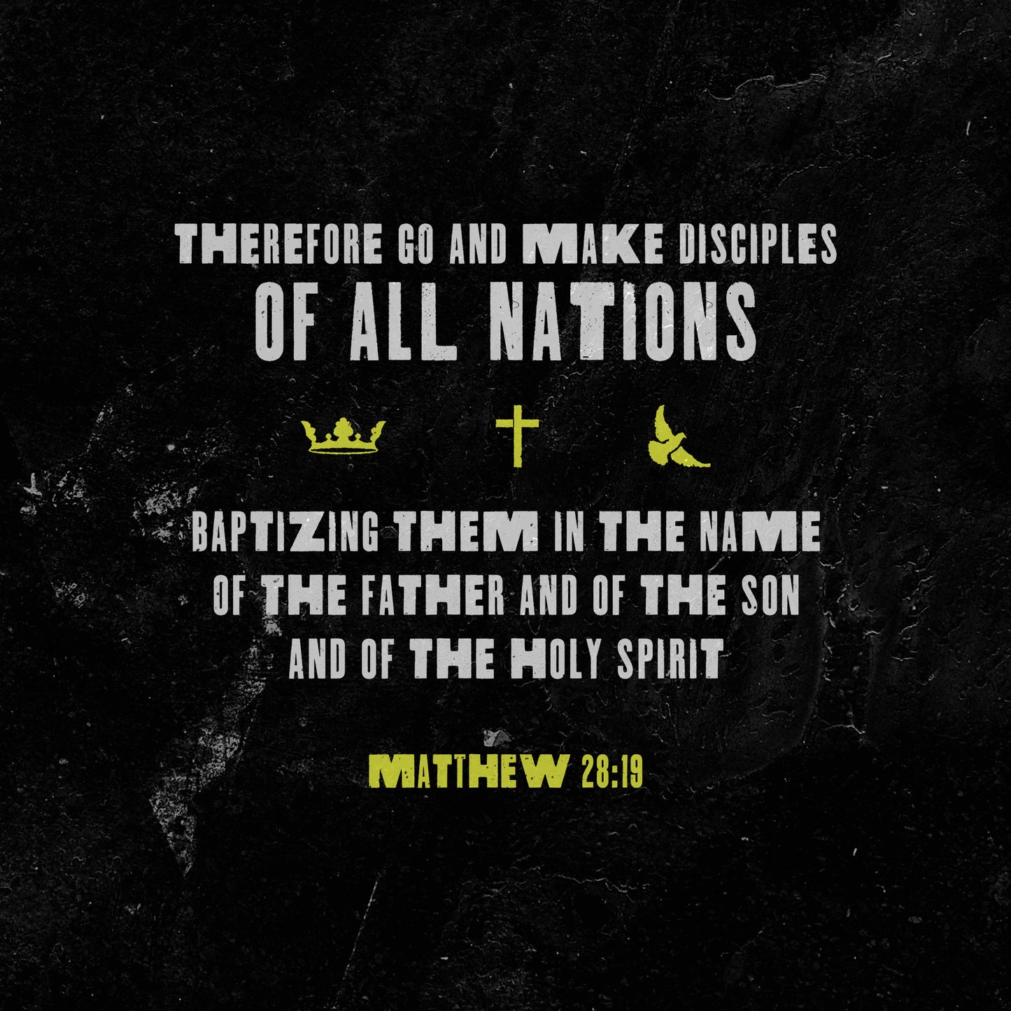 Matthew 28:19