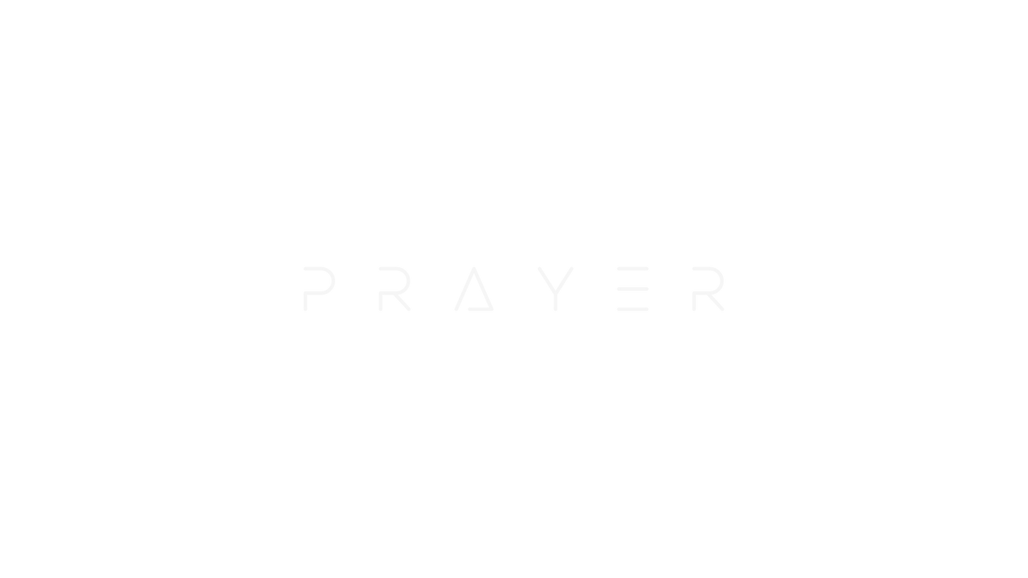 Glass Surface Prayer