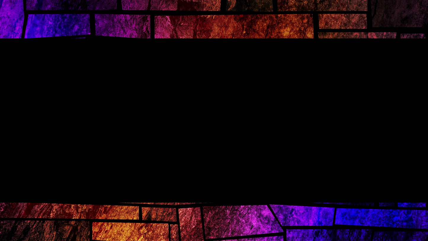 Simple Stained Glass Center Stream