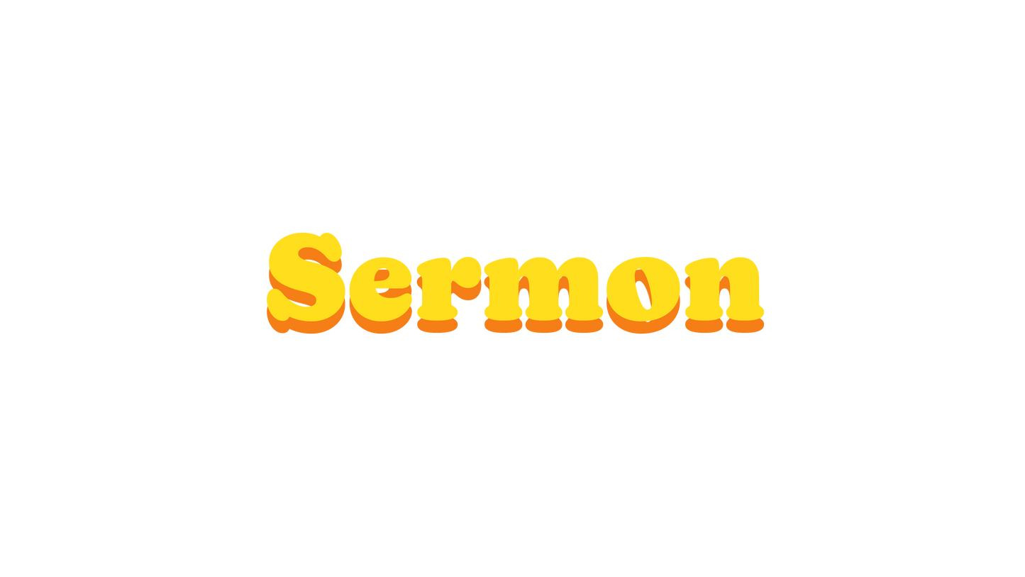 Summer Bright Sermon