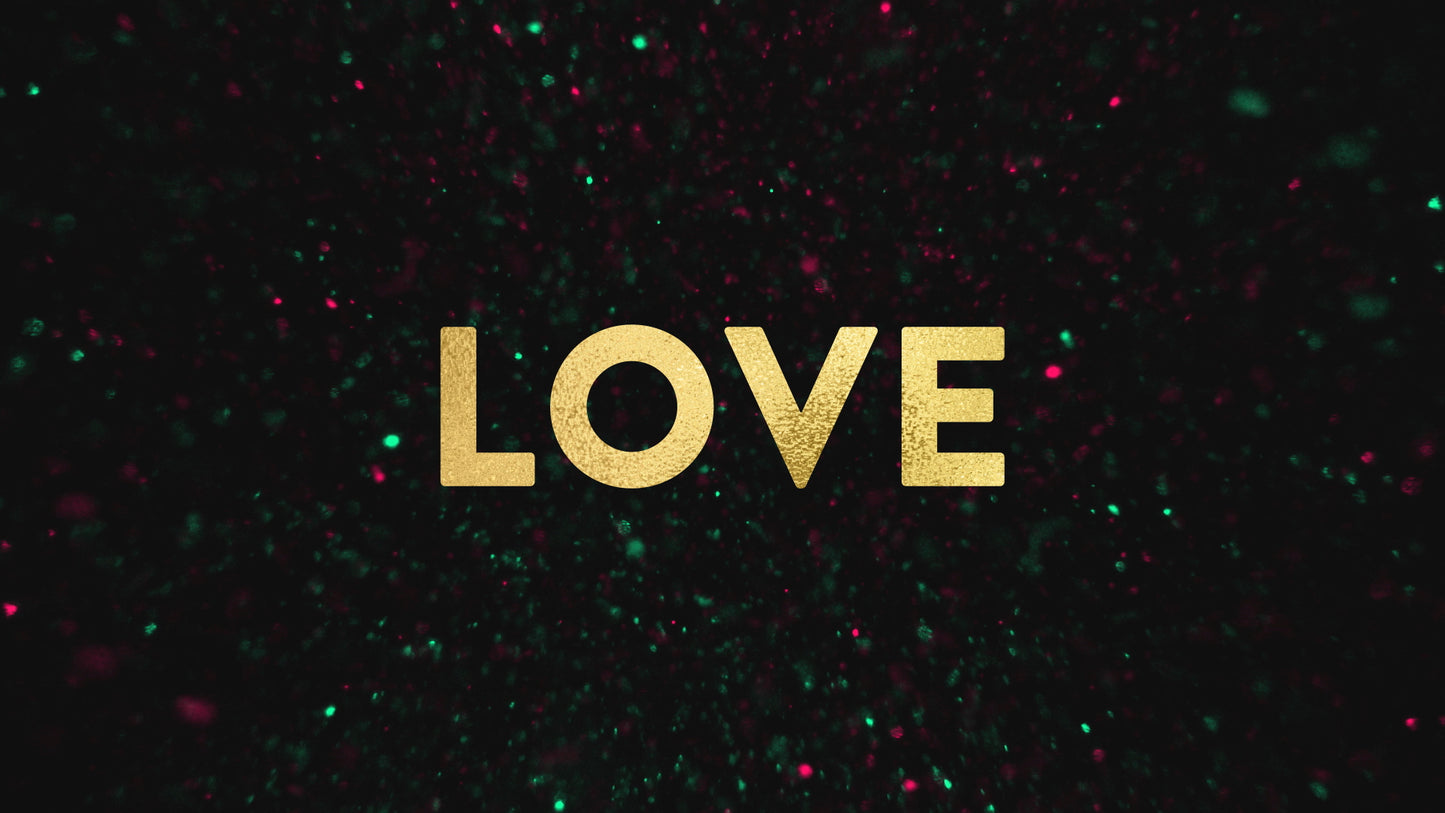 Christmas Glitter Love Still