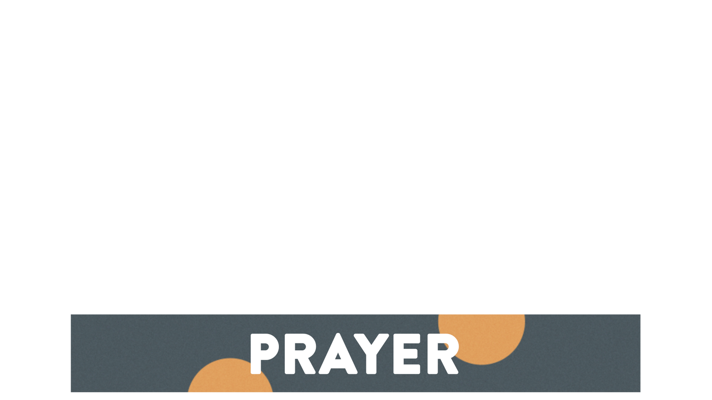 Retro Color Lower Third Prayer