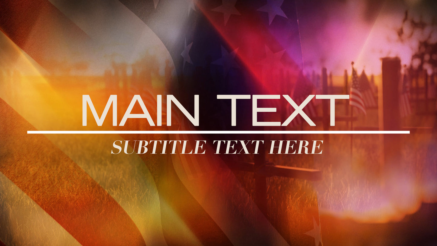 Memorial Day Hope Sermon Title