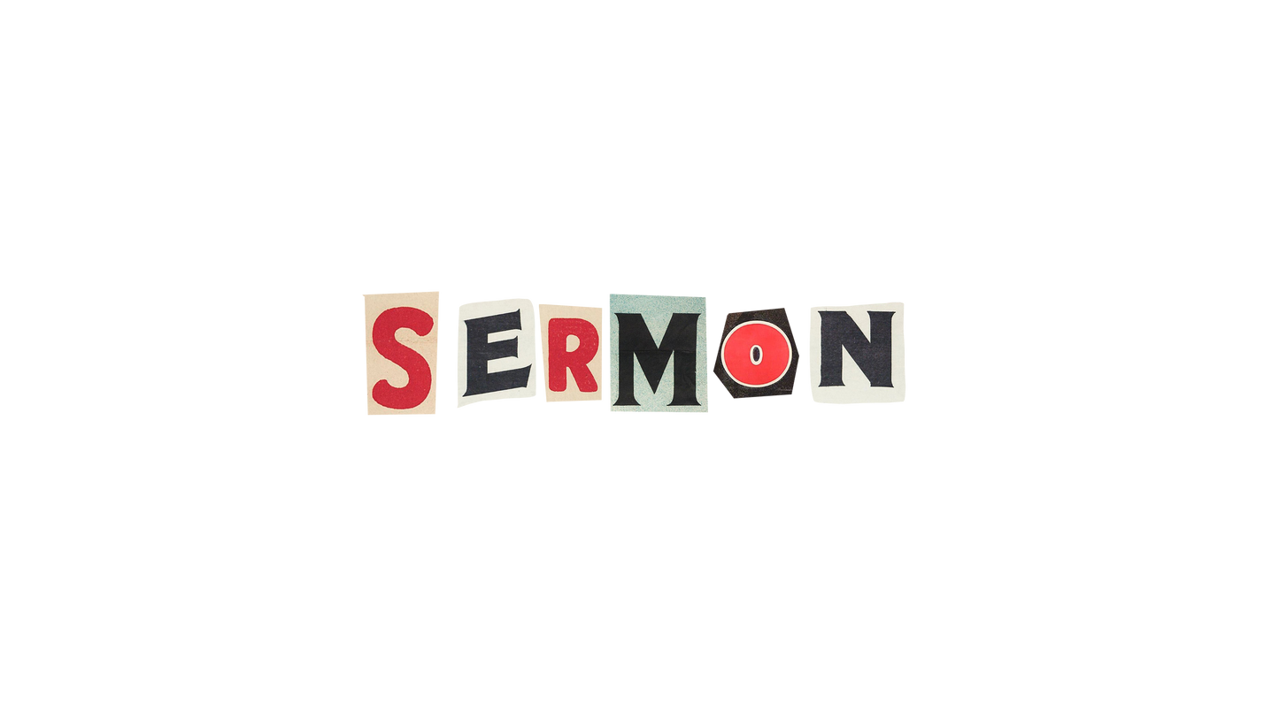 Scrapbook Sermon