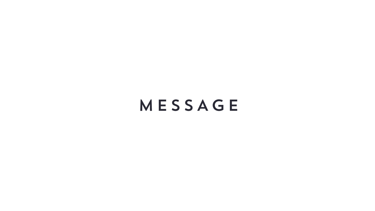 Urban Collection Message