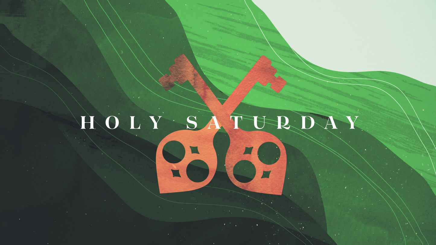 Holy Week Waves Holy Saturday