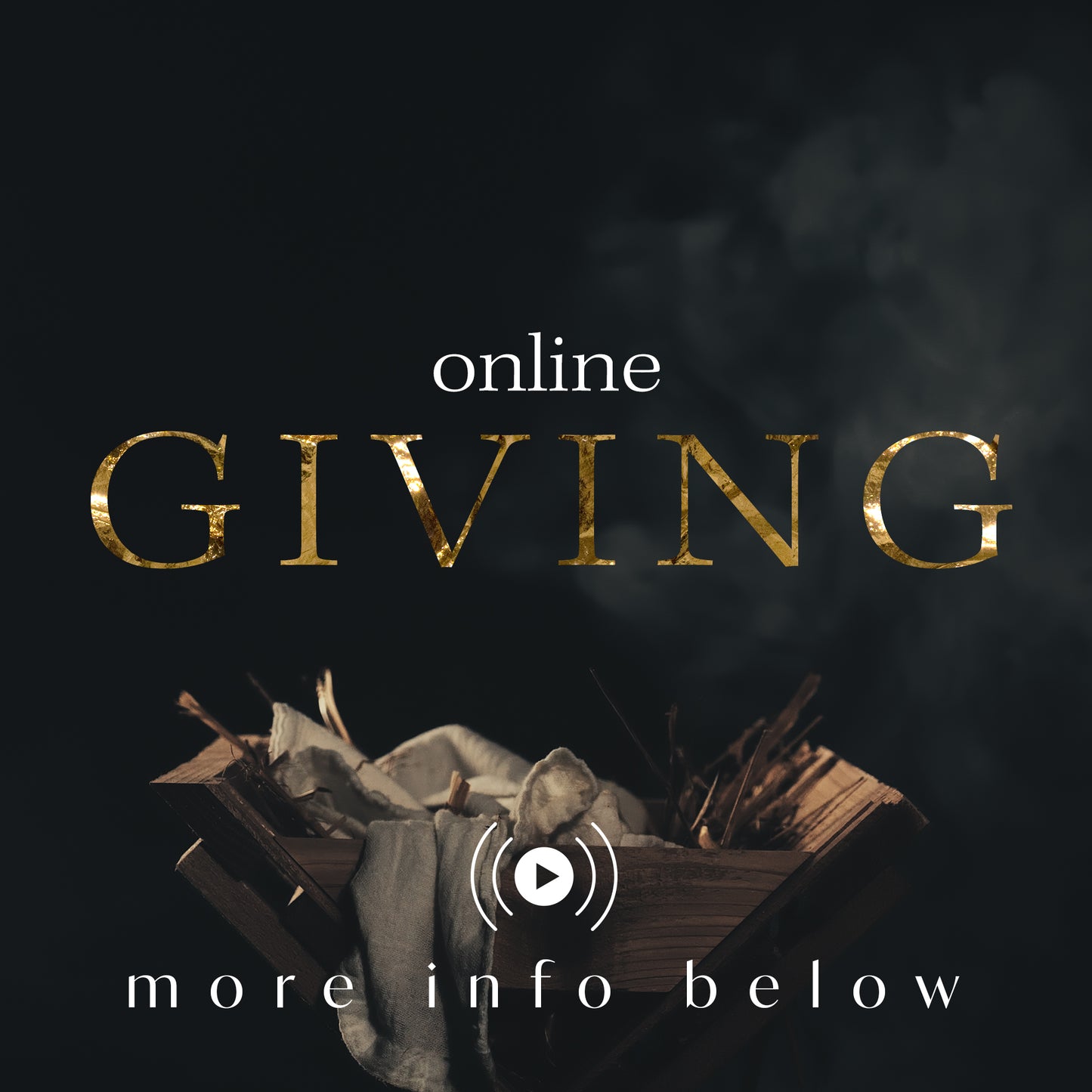 Nativity Manger Giving