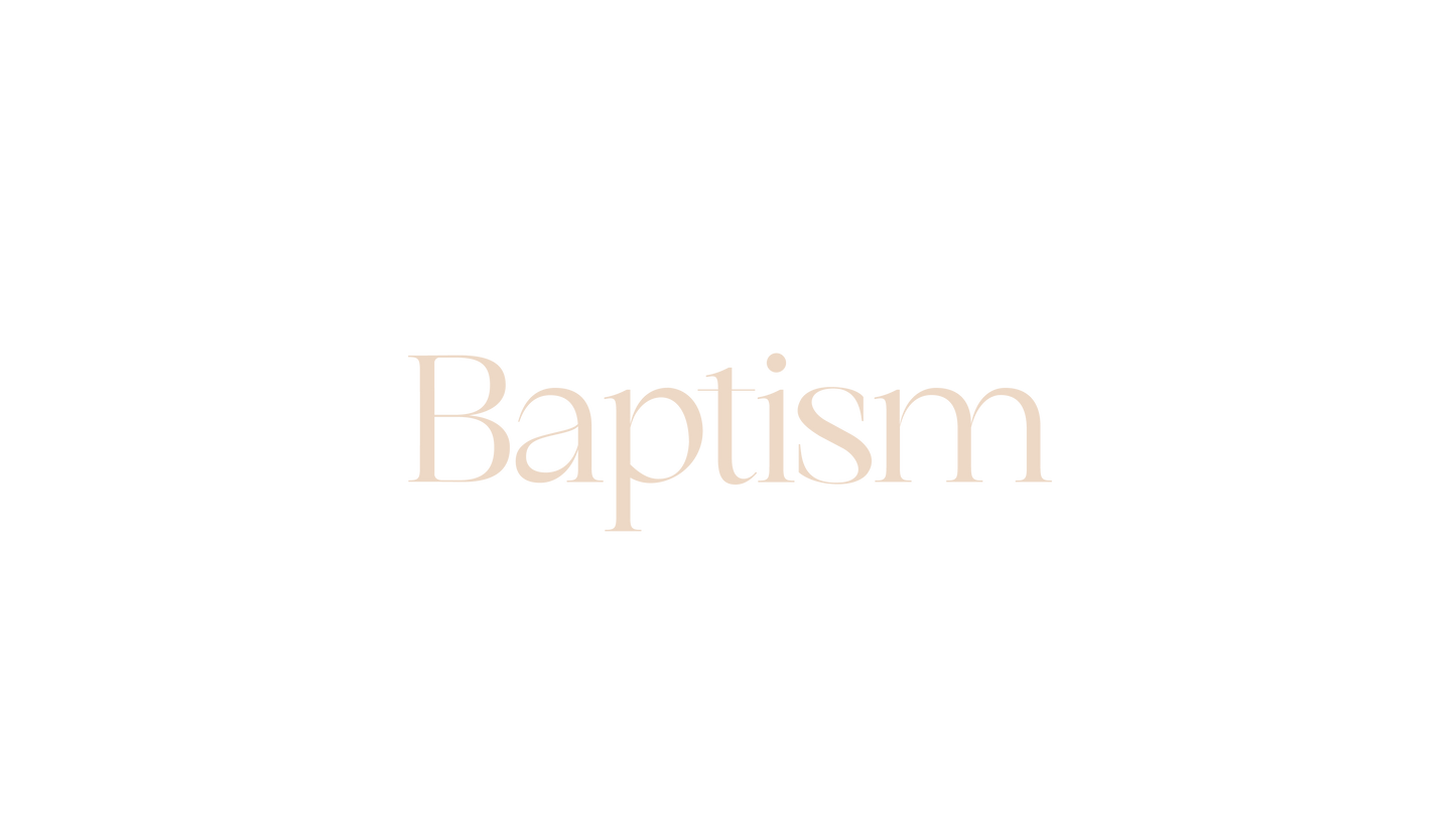 Bread And Cup Baptism
