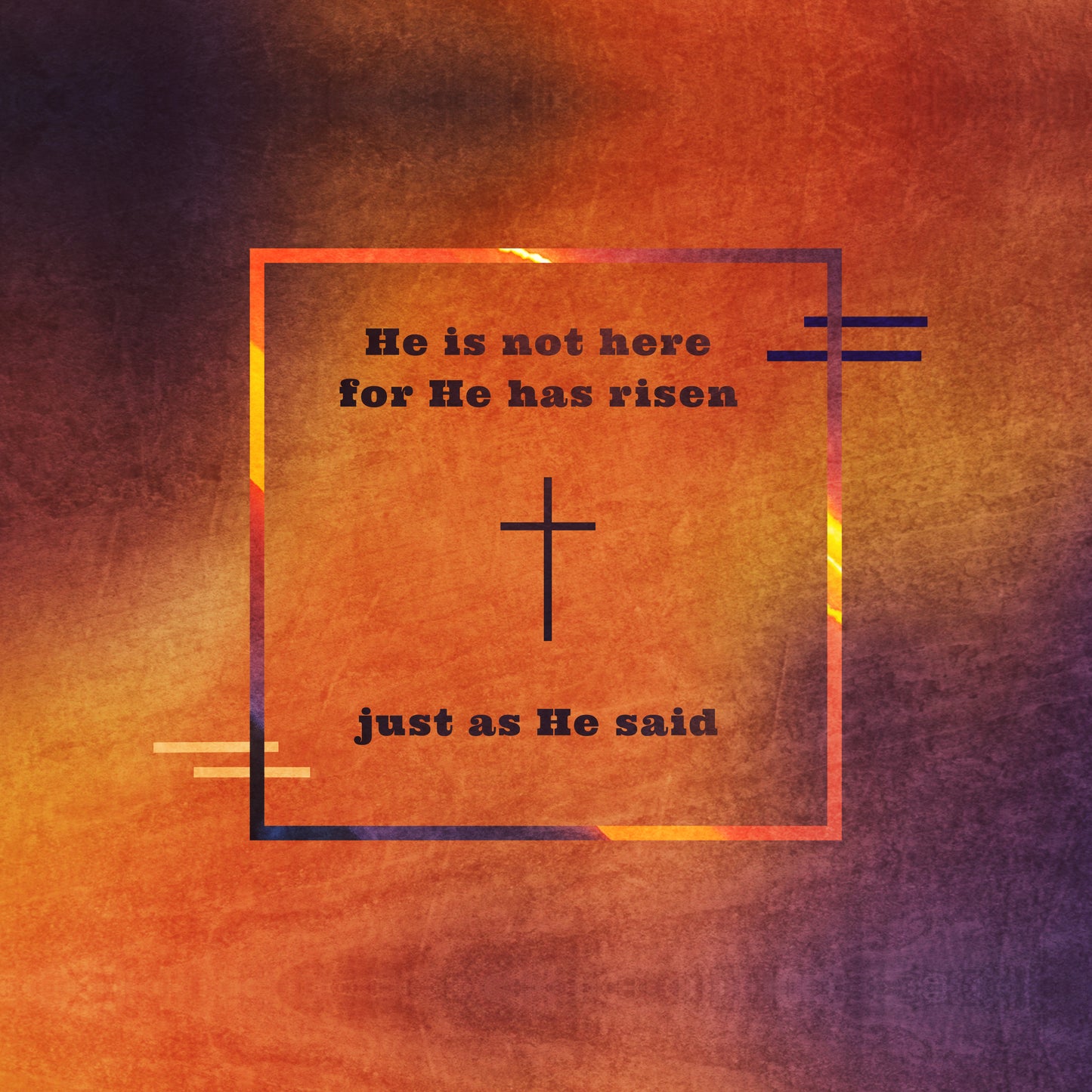 Matthew 28:6 Social