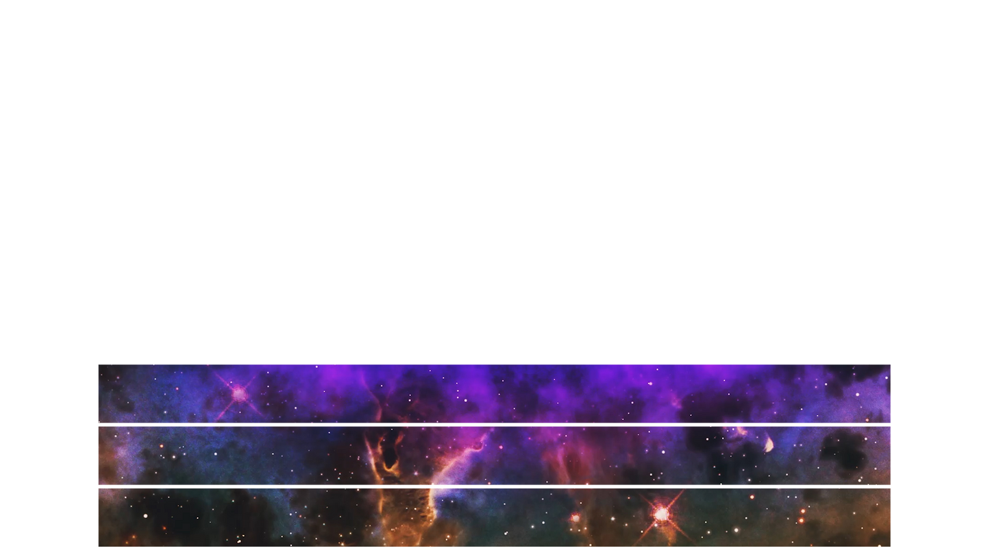 Colorful Space Lower Third Blank 03