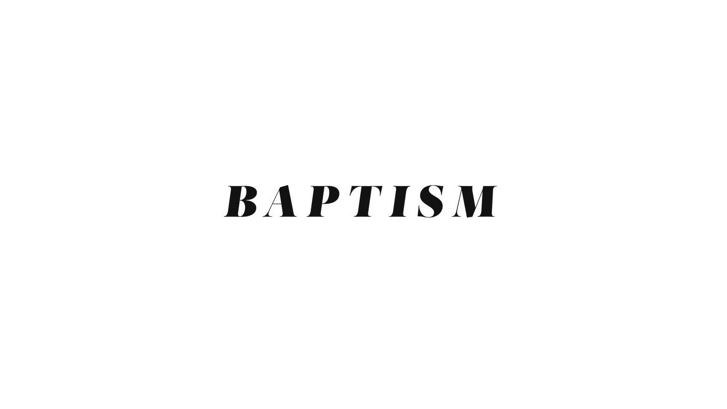 Let It Snow Baptism