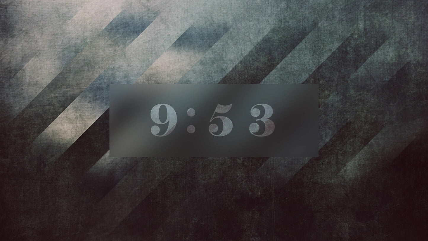 Muted Stripes 10 Min Countdown
