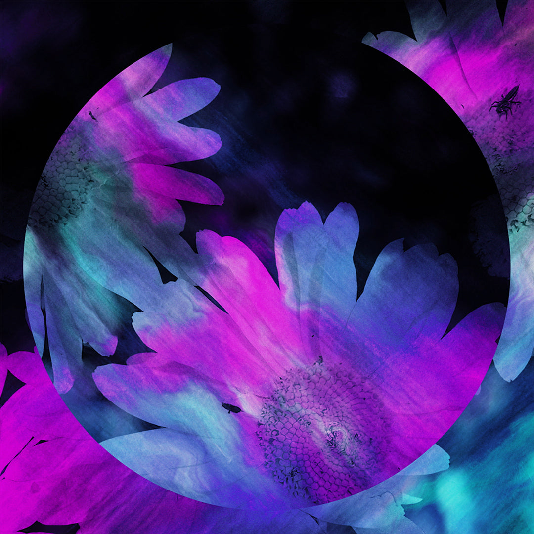 Painted Flowers Prayer Blank