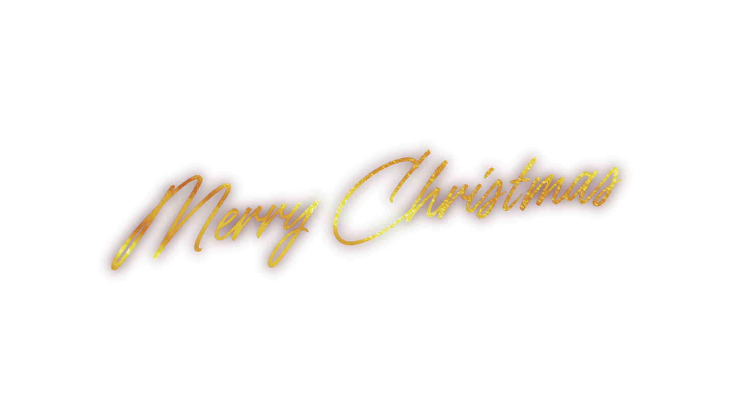 Glitter Echoes Merry Christmas