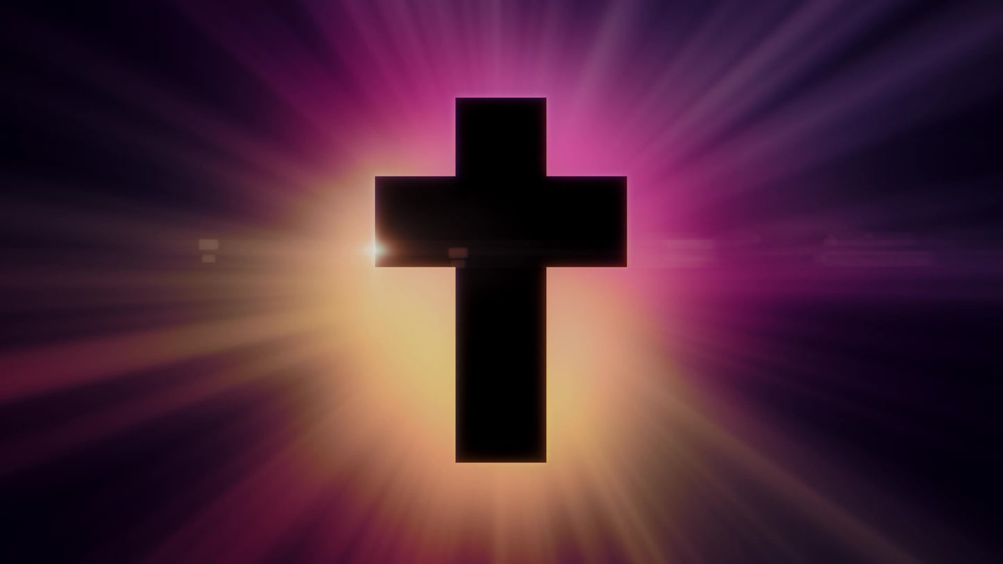 Easter Light Cross