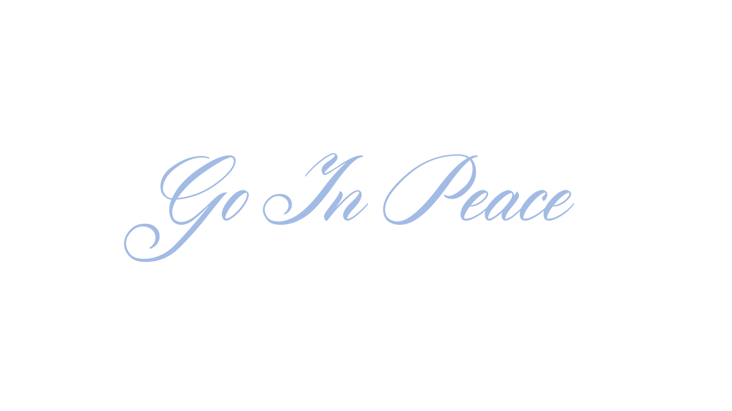 Go In Peace
