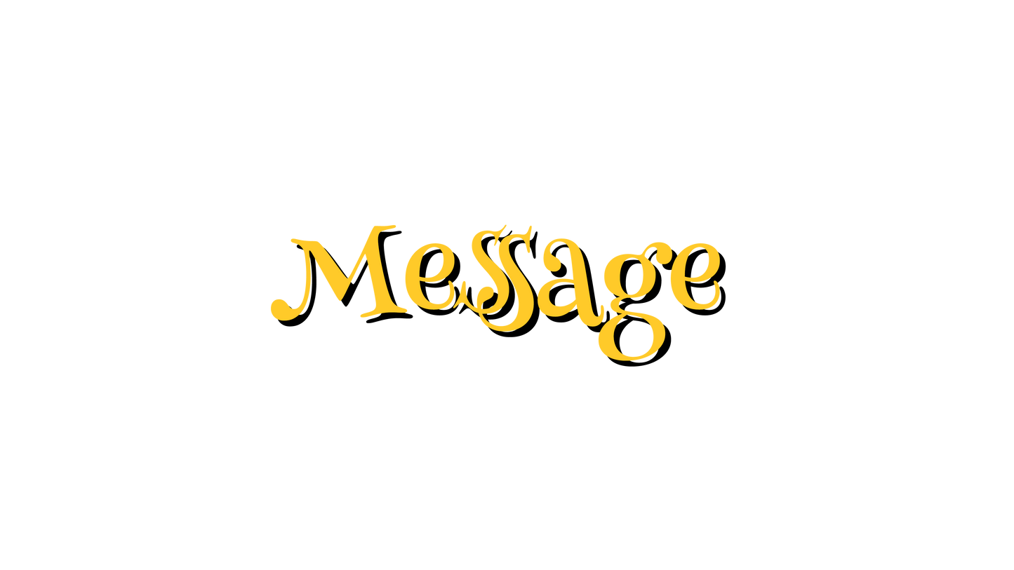 Nostalgic Fireplace Message