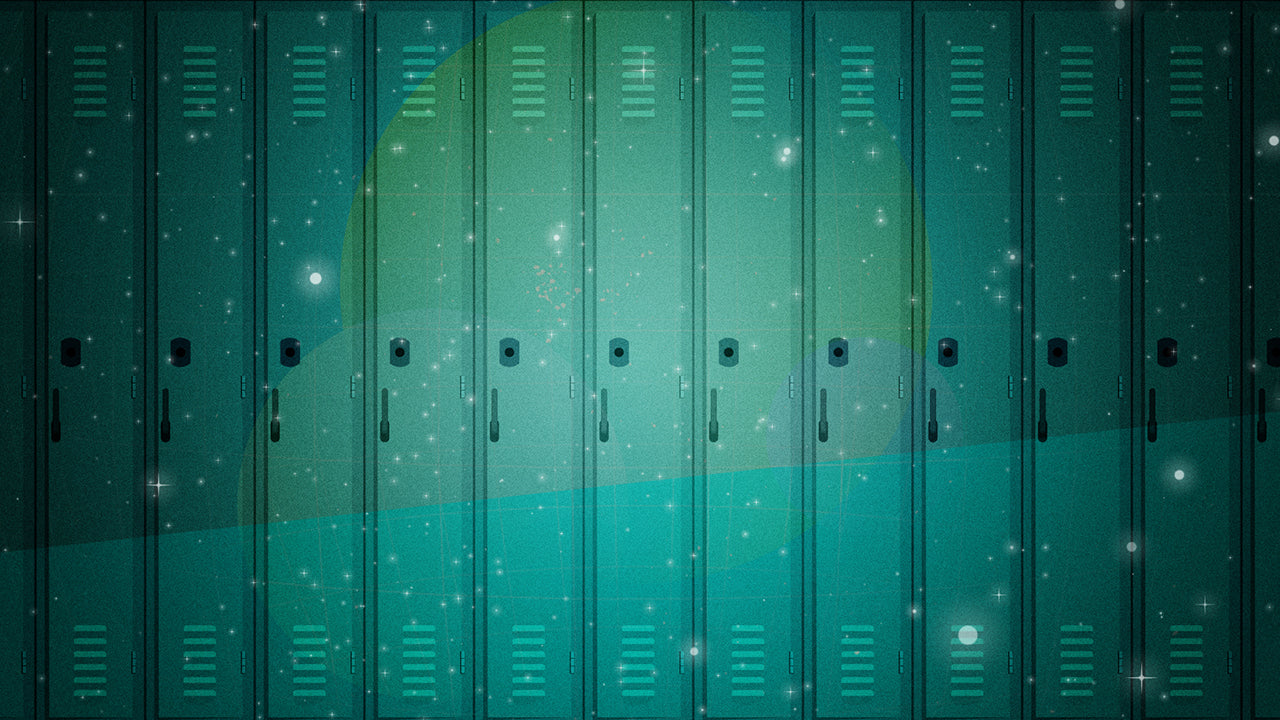 Star Circles Lockers