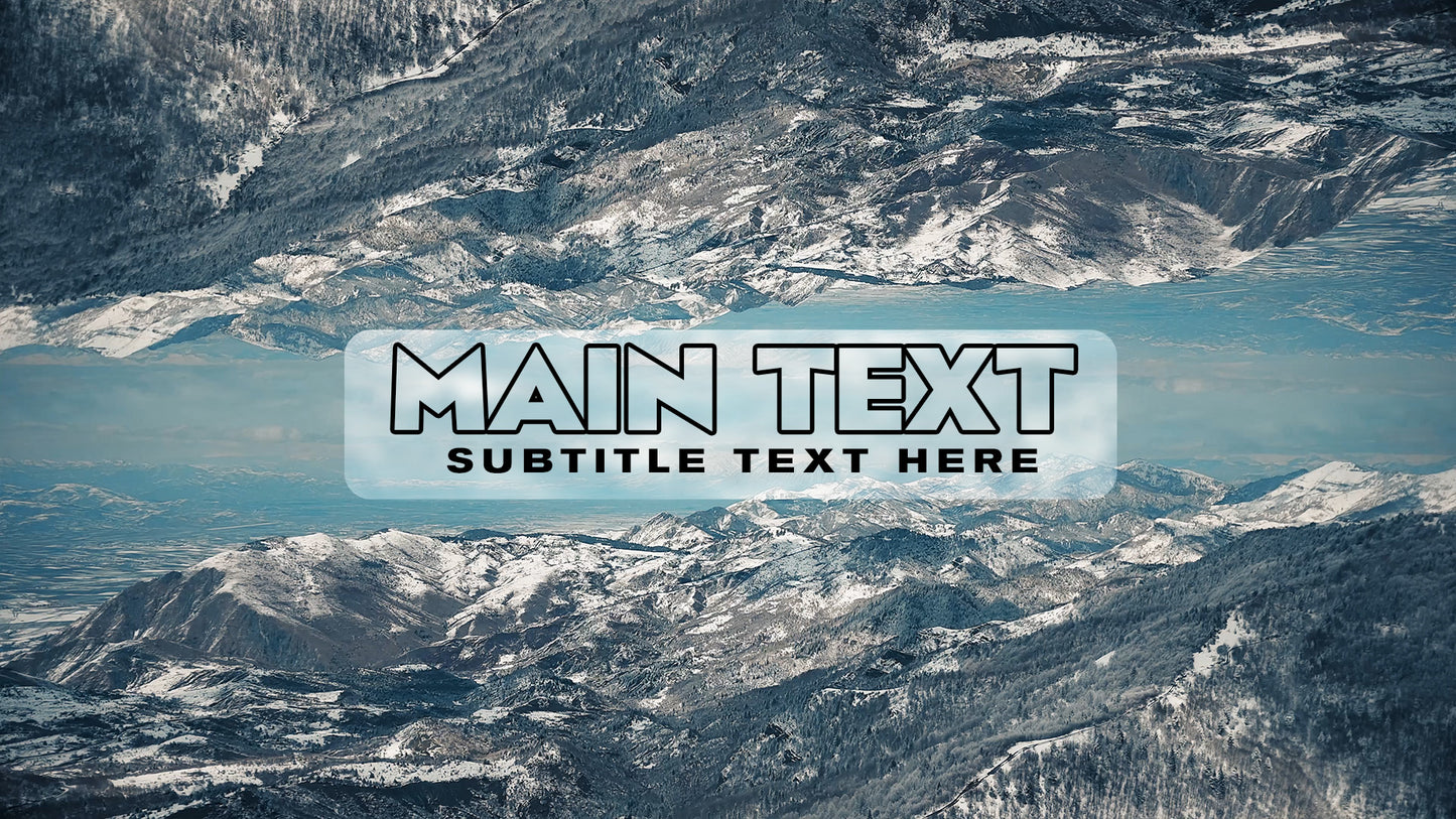 Glorious Winter Sermon Title