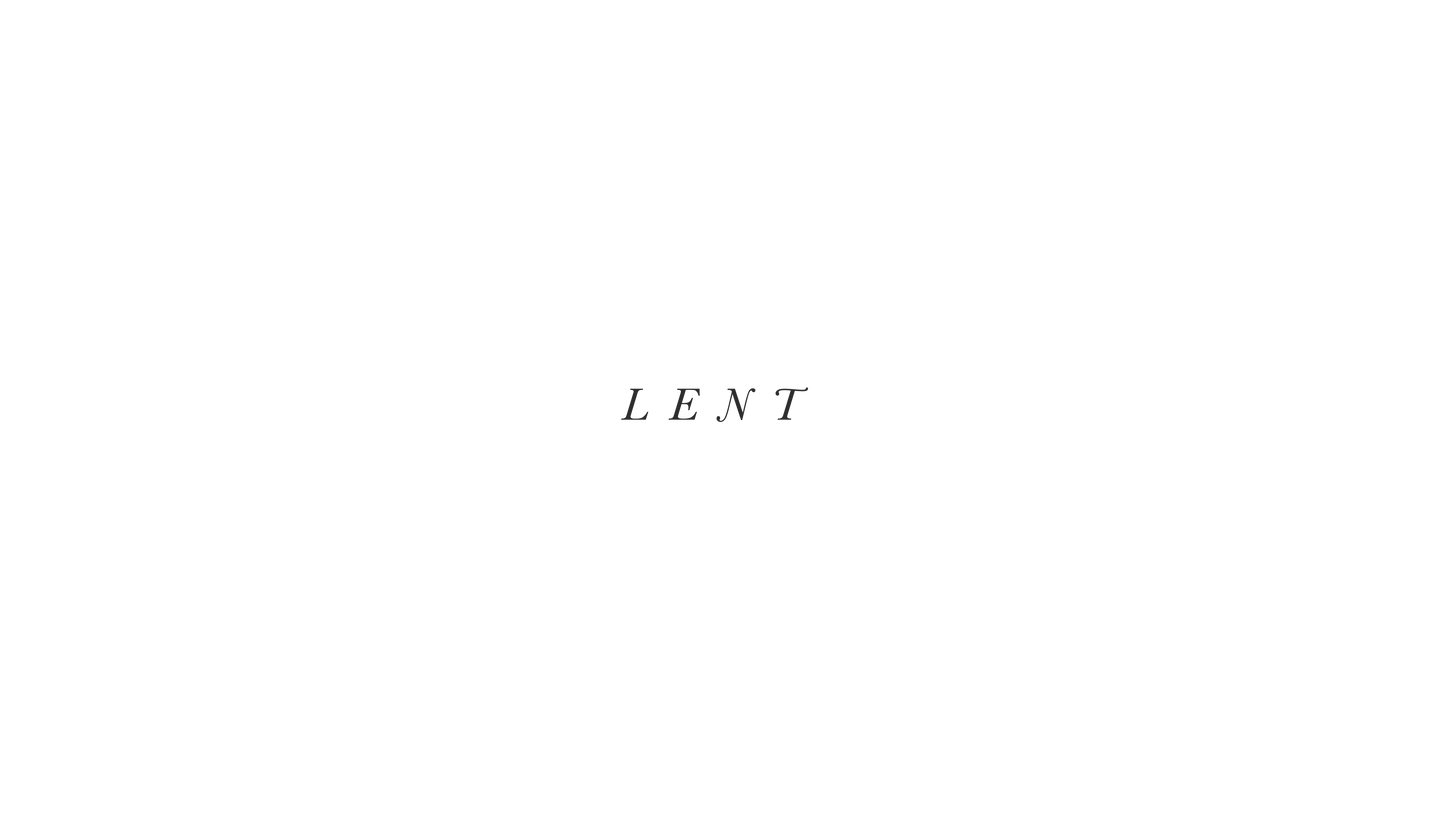 Ash Colors Lent