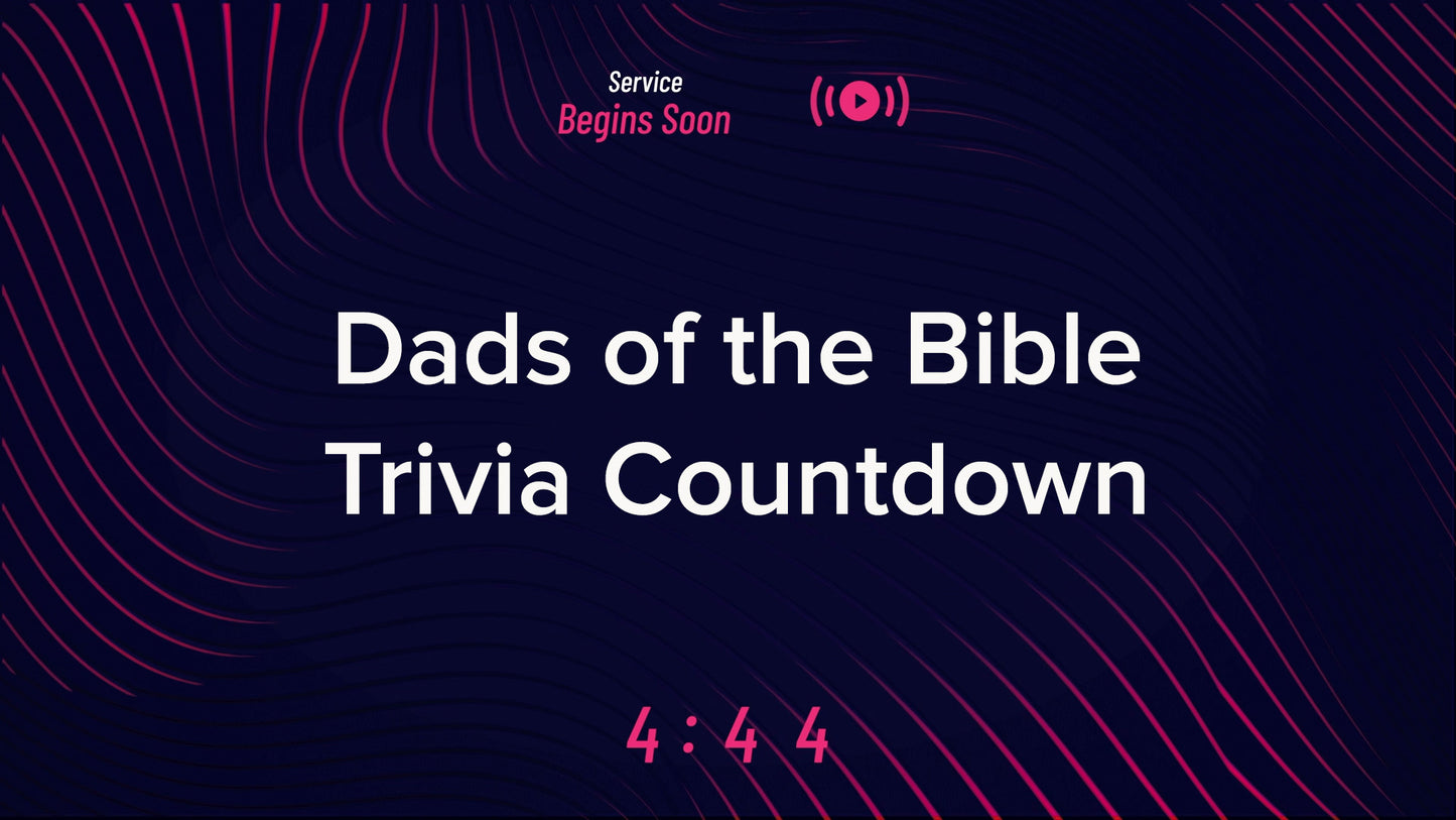 Retro Wave Trivia Countdown