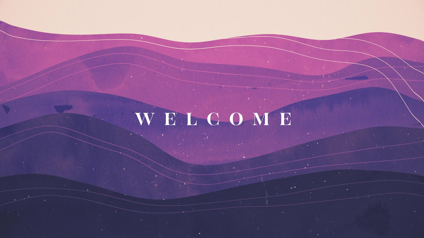 Holy Week Waves Welcome