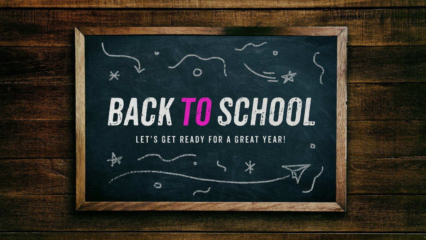 Back to School Sermon Title