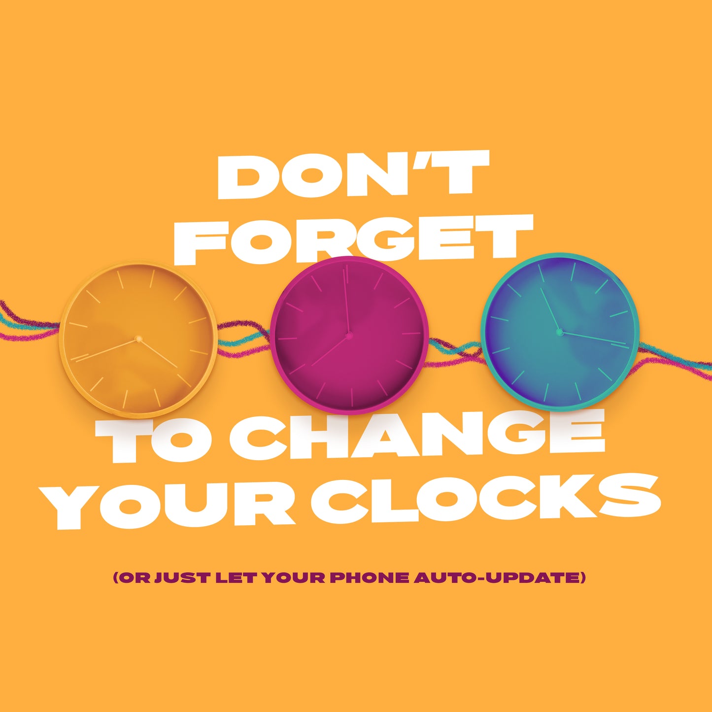 Change Clocks