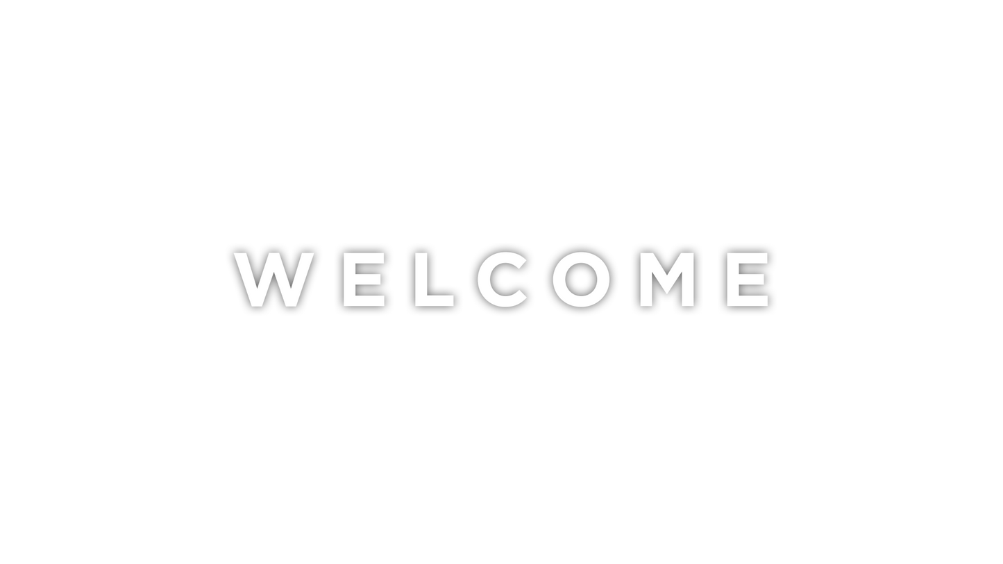 Welcome