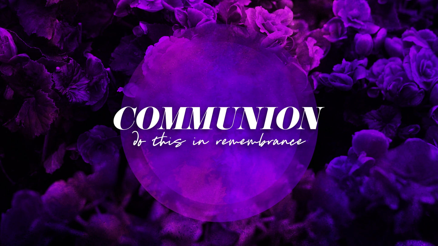 Floral Paint Communion