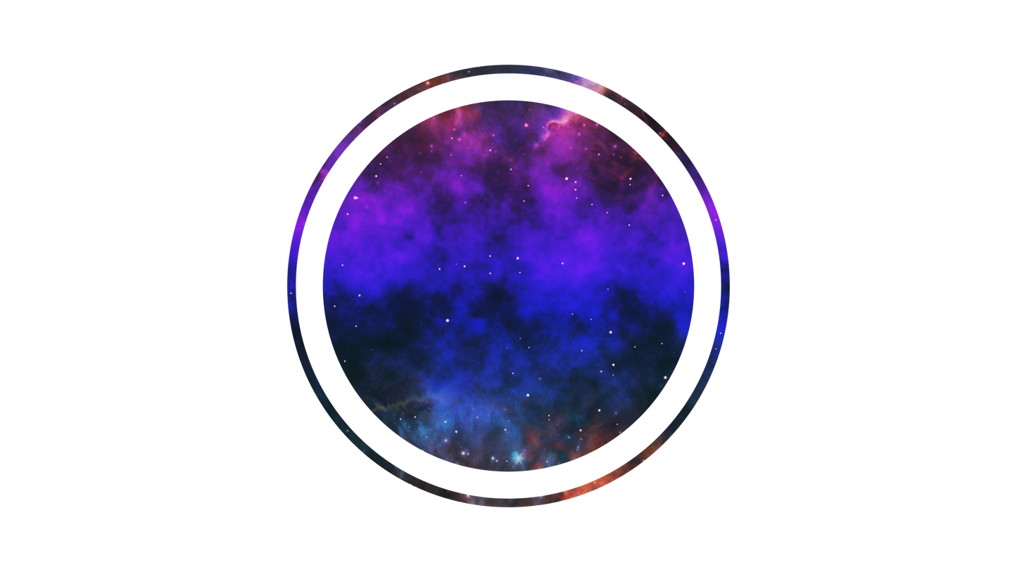 Colorful Space Overlay Circle 03