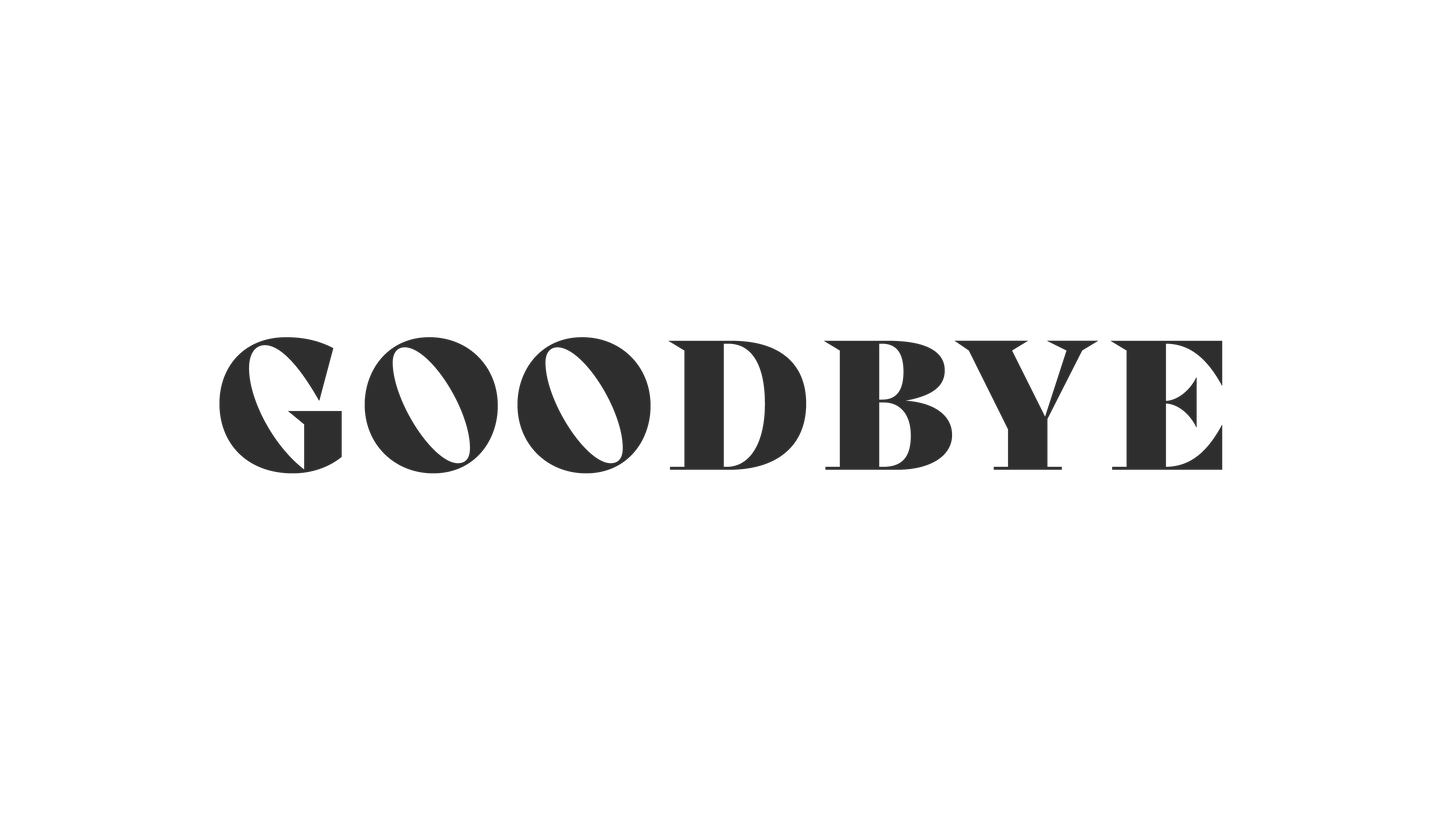 Easter Foil Goodbye