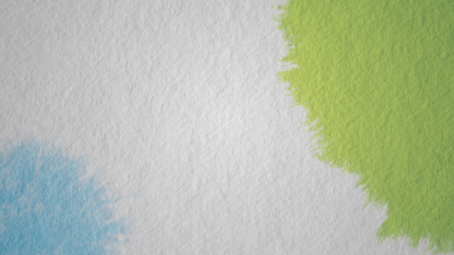 Paper Drops Green