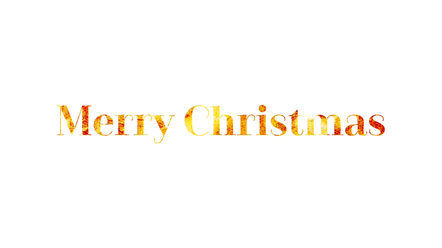Christmas Glass Merry Christmas