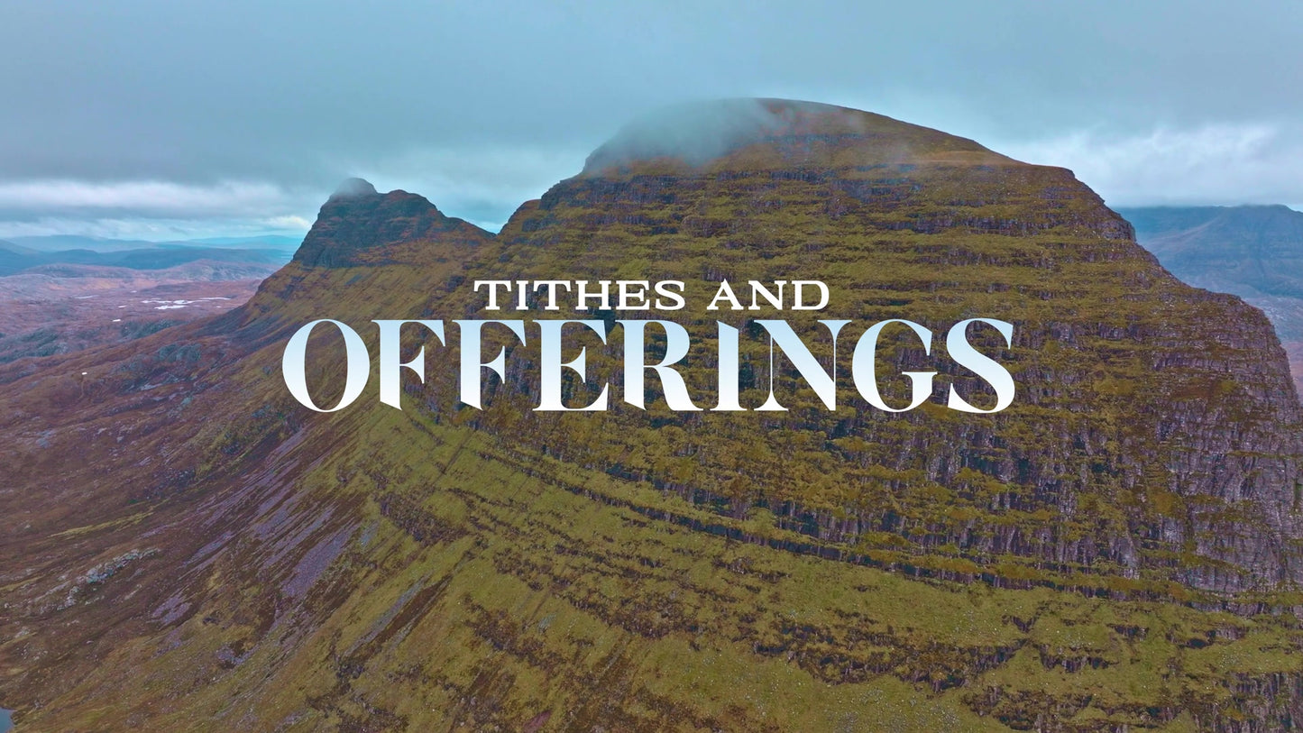 Scottish Mountain Tithes And Offerings