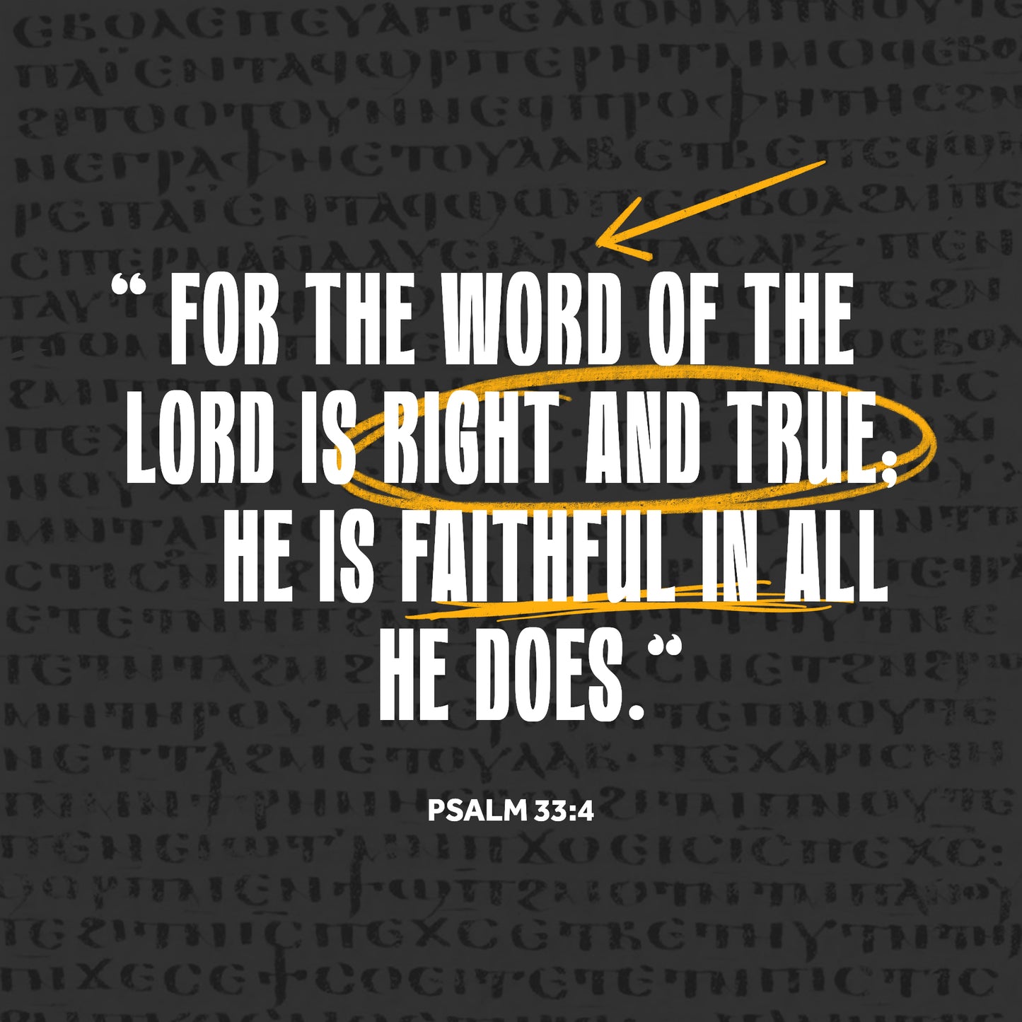 Psalm 33:4