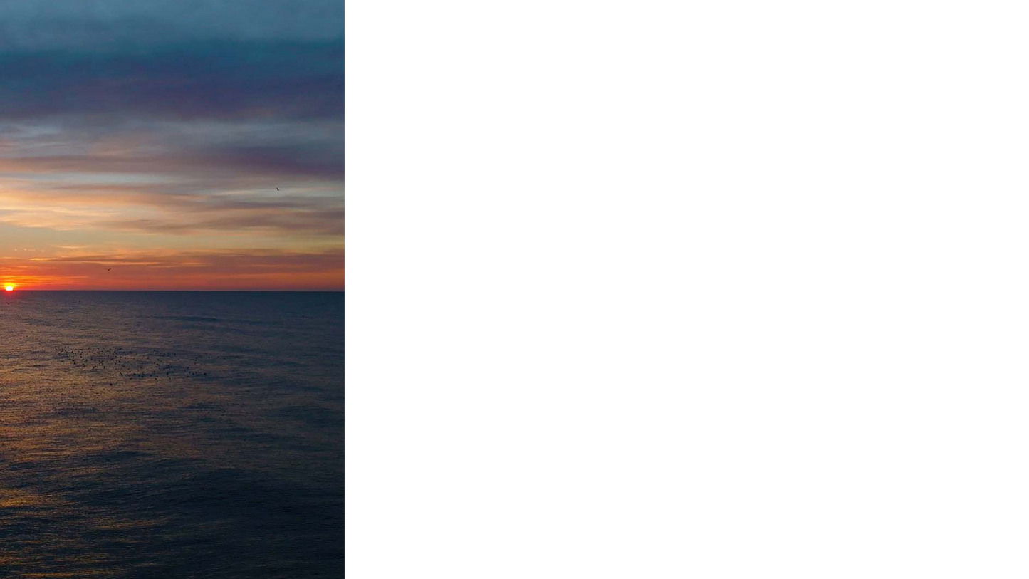 Sunrise Ocean Lower Third Left Blank