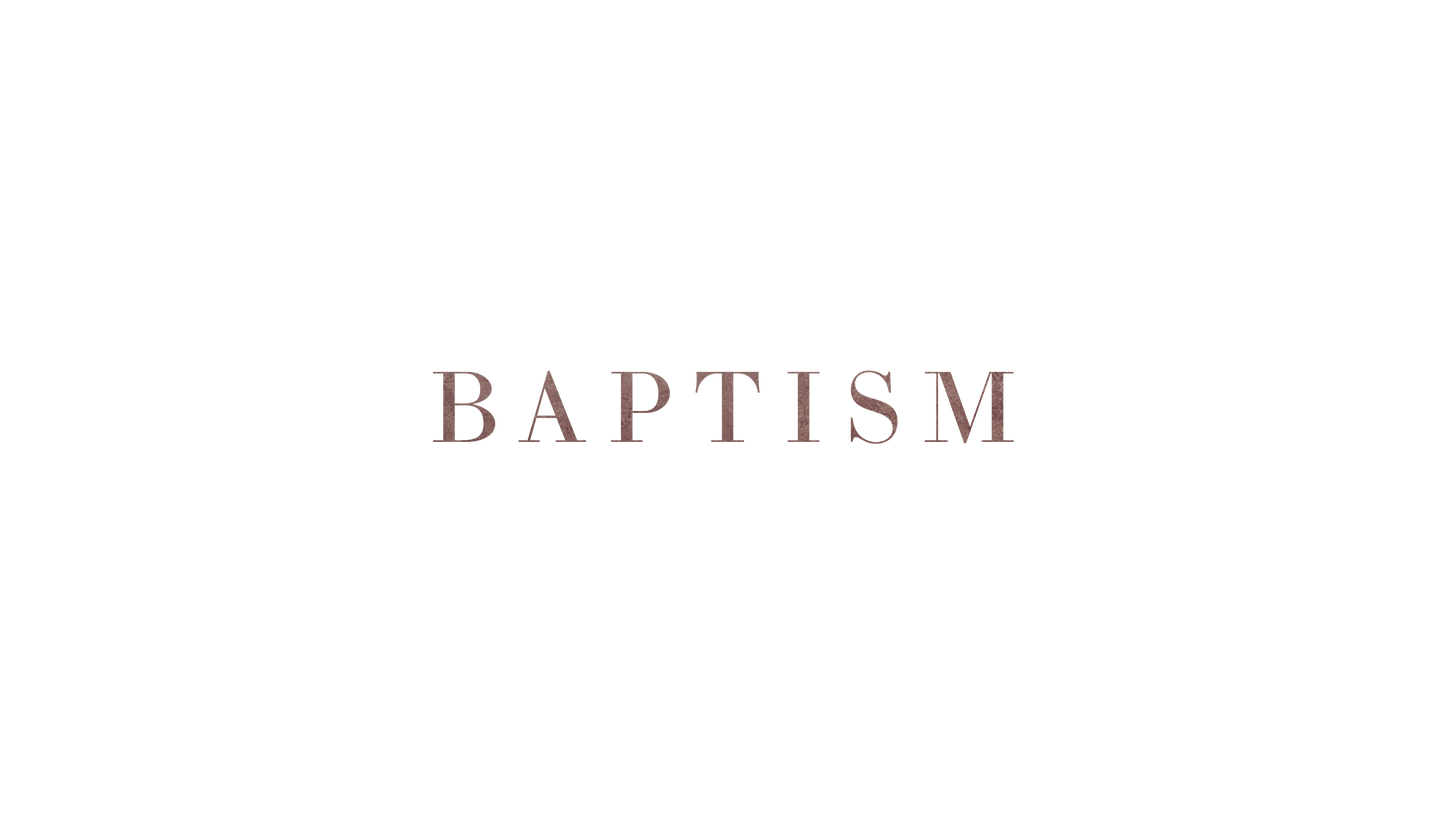 Winter Snow Baptism