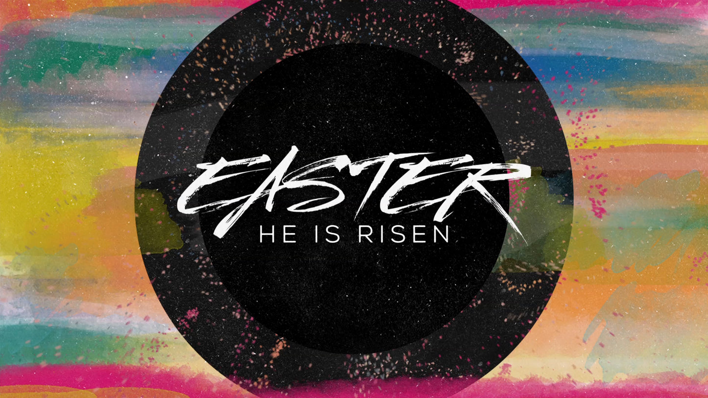 Spring Watercolors Easter Title Still